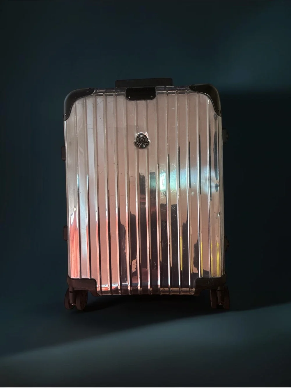 RIMOWA MONCLER reflection collaboration suitcase